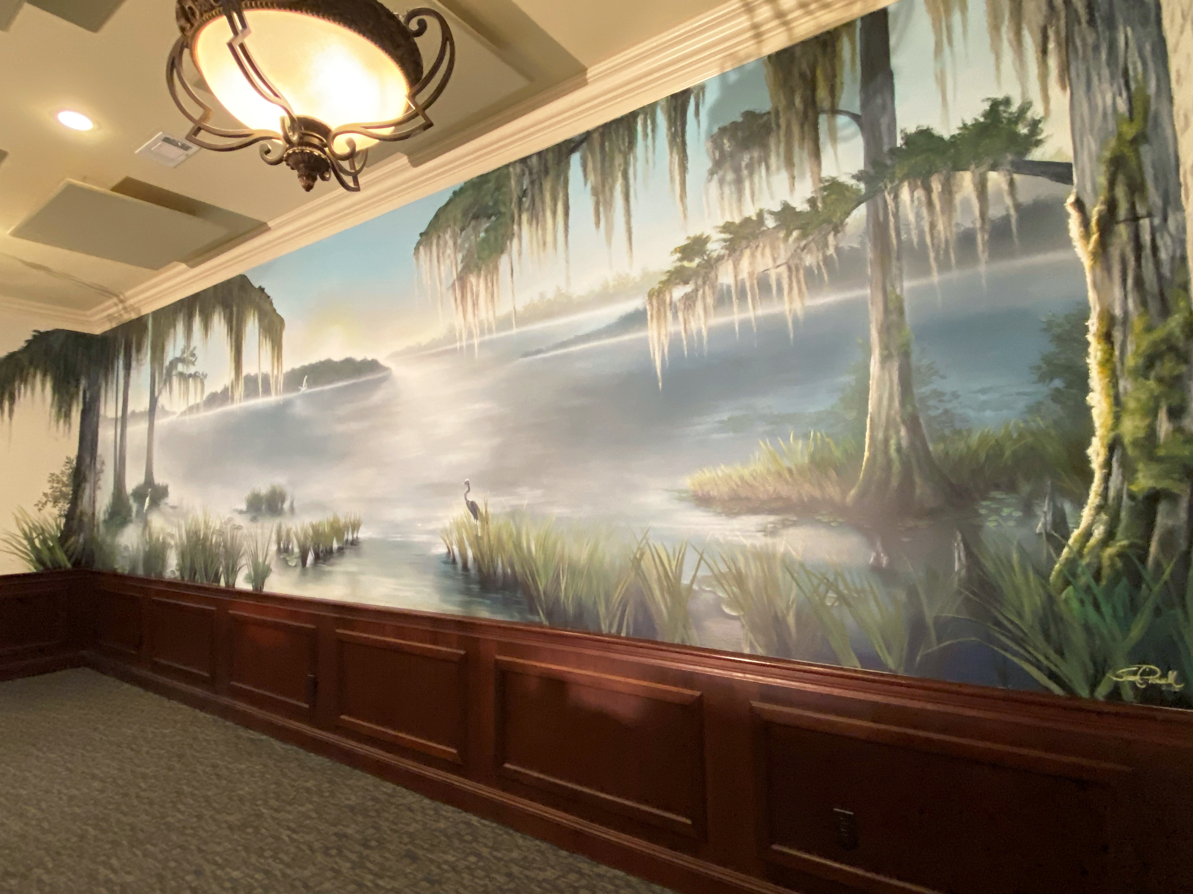 Wall mural-Acrylic