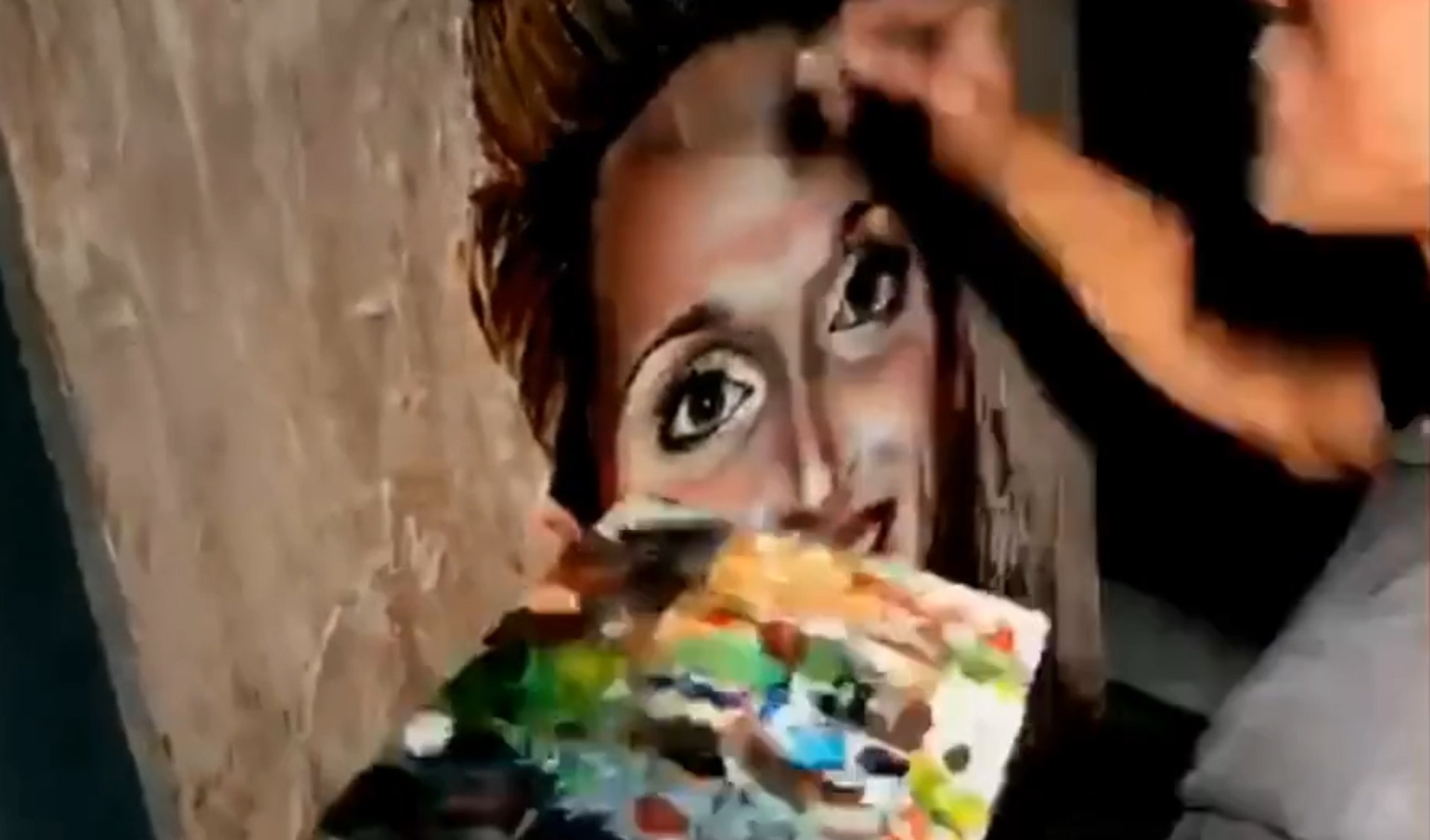 Acrylic Portrait