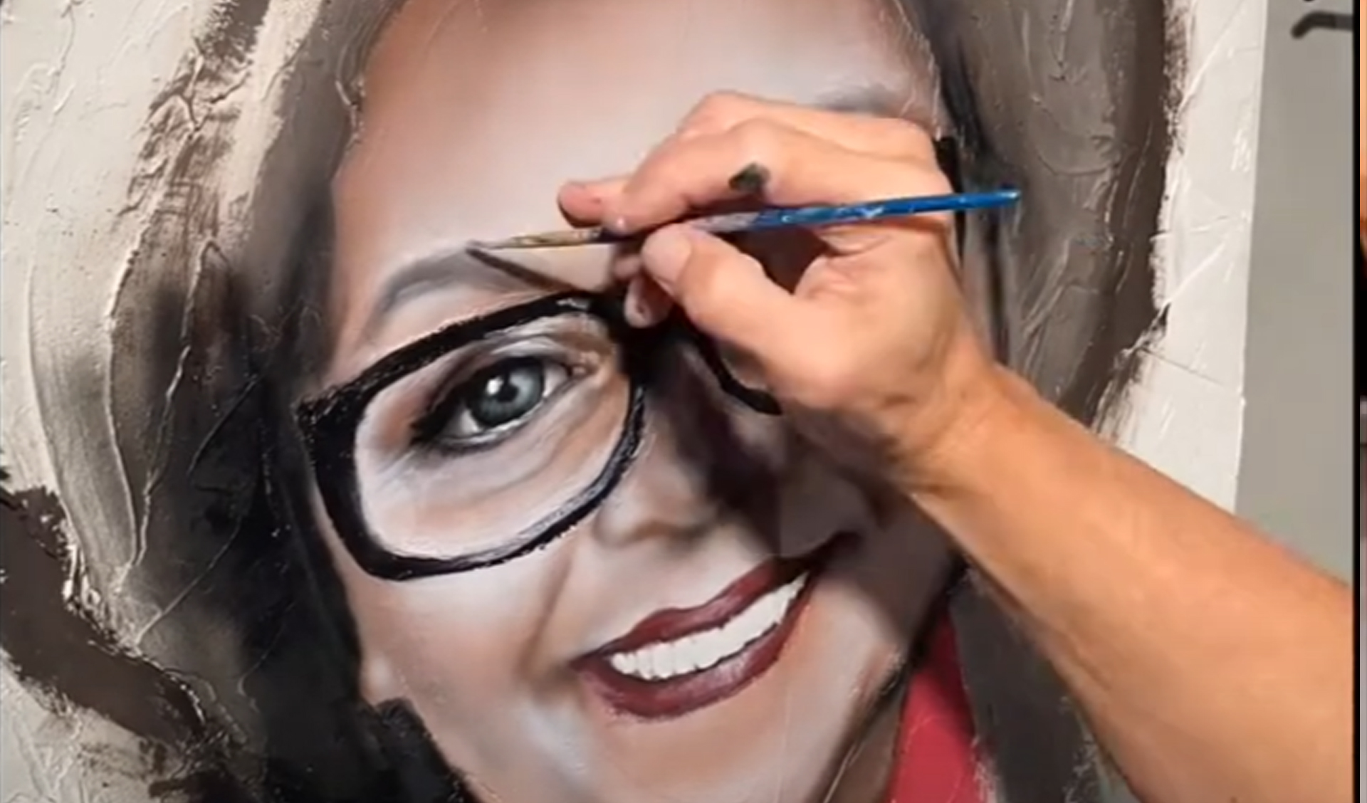 Acrylic Portrait